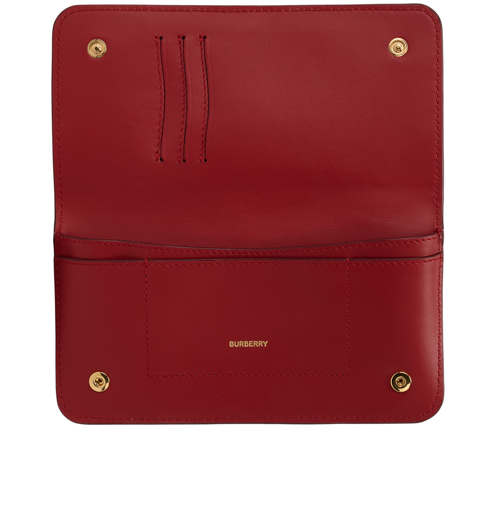 Burberry Rowe Wallet, &pound;180, Accessories, Red, Leather, Other view